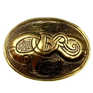 Bronze Brooch Viking Dragon