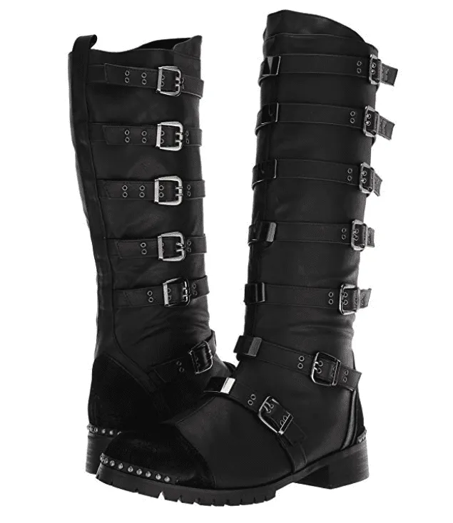Buckled Steampunk Boot