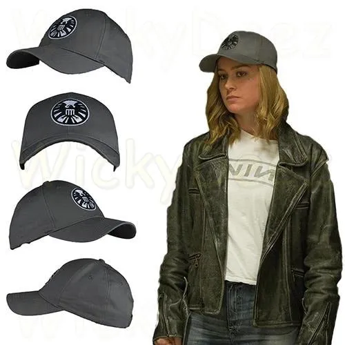 Captain Marvel Hat Carol Danvers Baseball Cap Cosplay Costume Miss Marvel Hat
