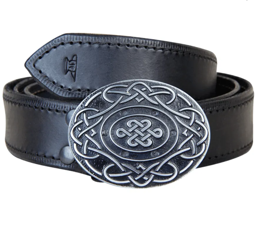 Celtic Knot Buckle Belt