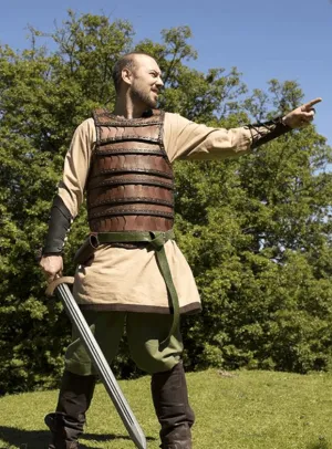 Celtic Lamellar Leather Armour