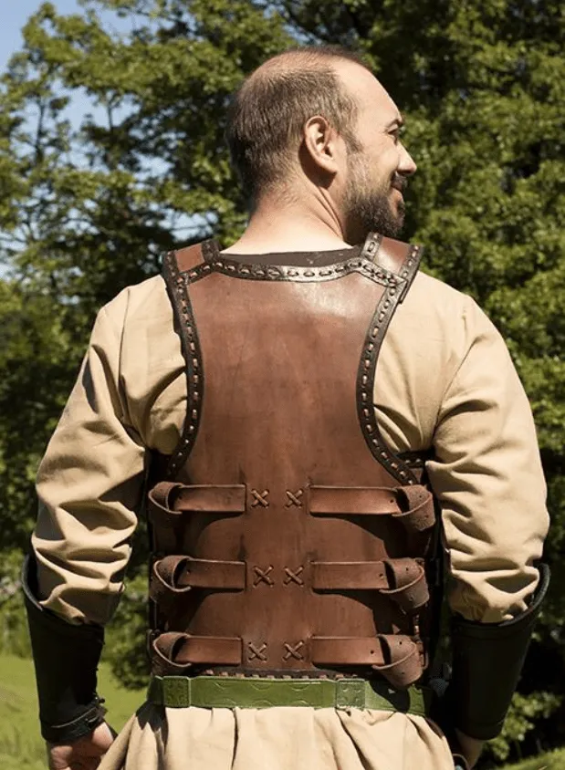Celtic Lamellar Leather Armour