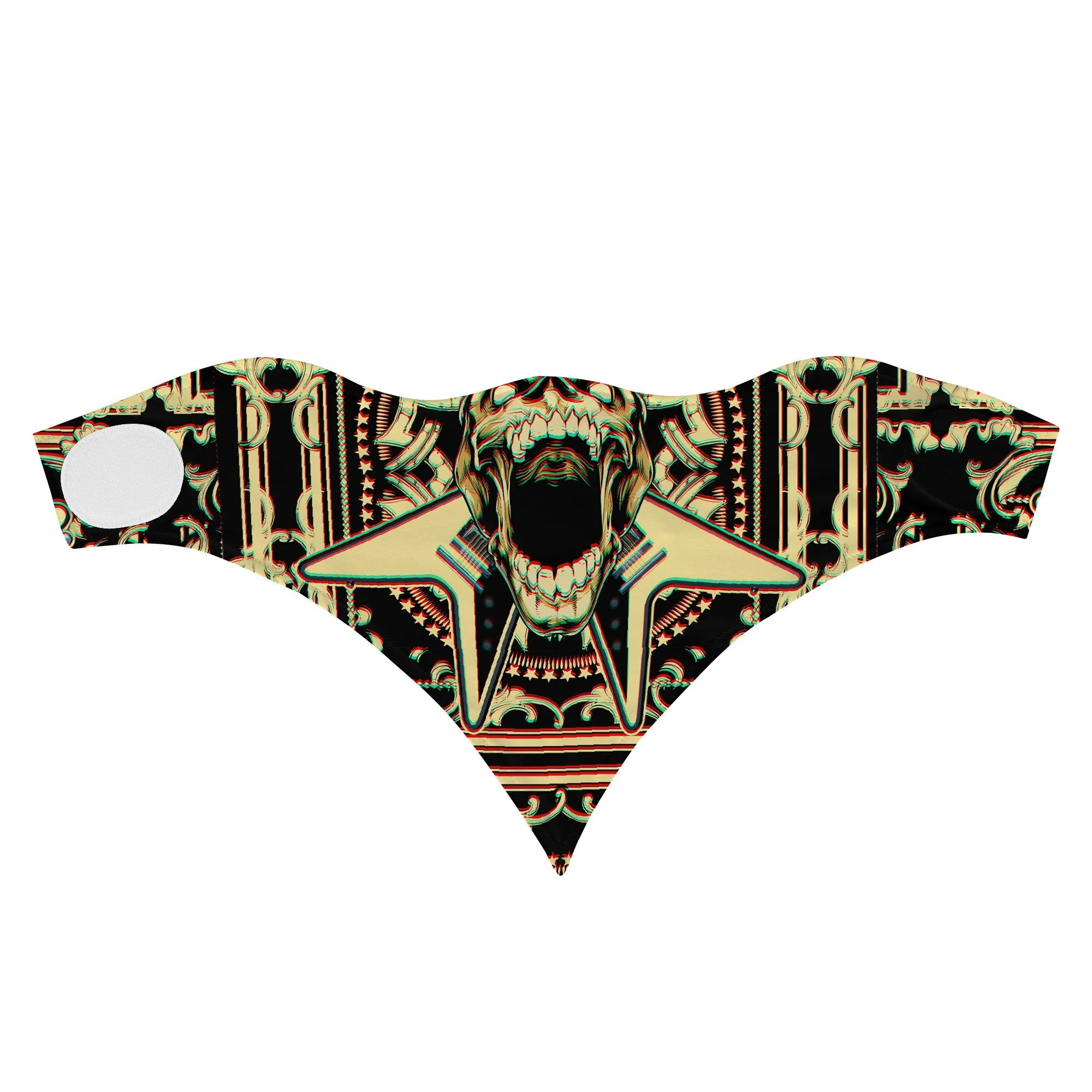 Children's Alien Face Mask Scarf Cover | 2x - 50x Disposable Five Layer Filter Pads Available