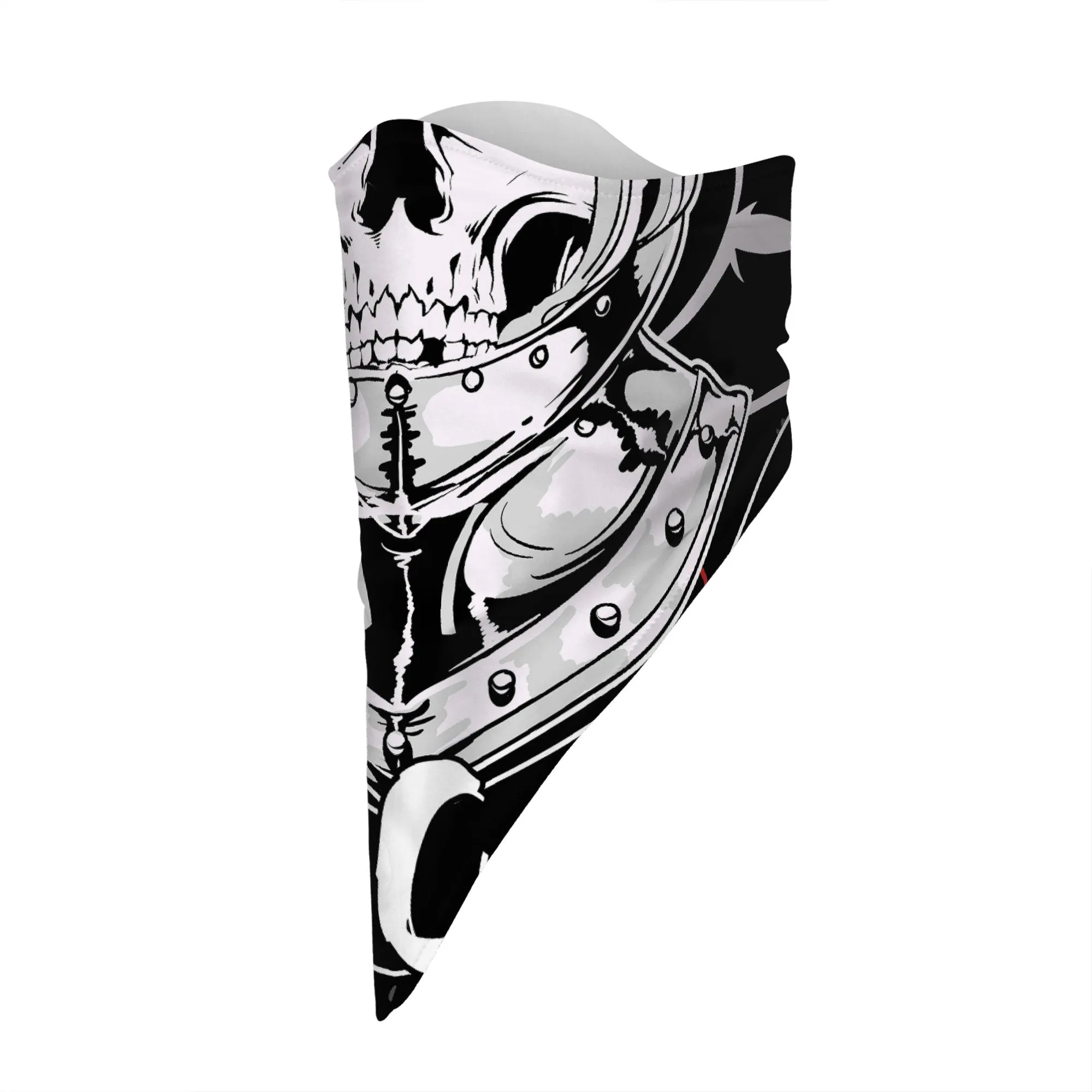 Children's Knight Skull Face Mask Scarf Cover | 2x - 50x Disposable Five Layer Filter Pads Available