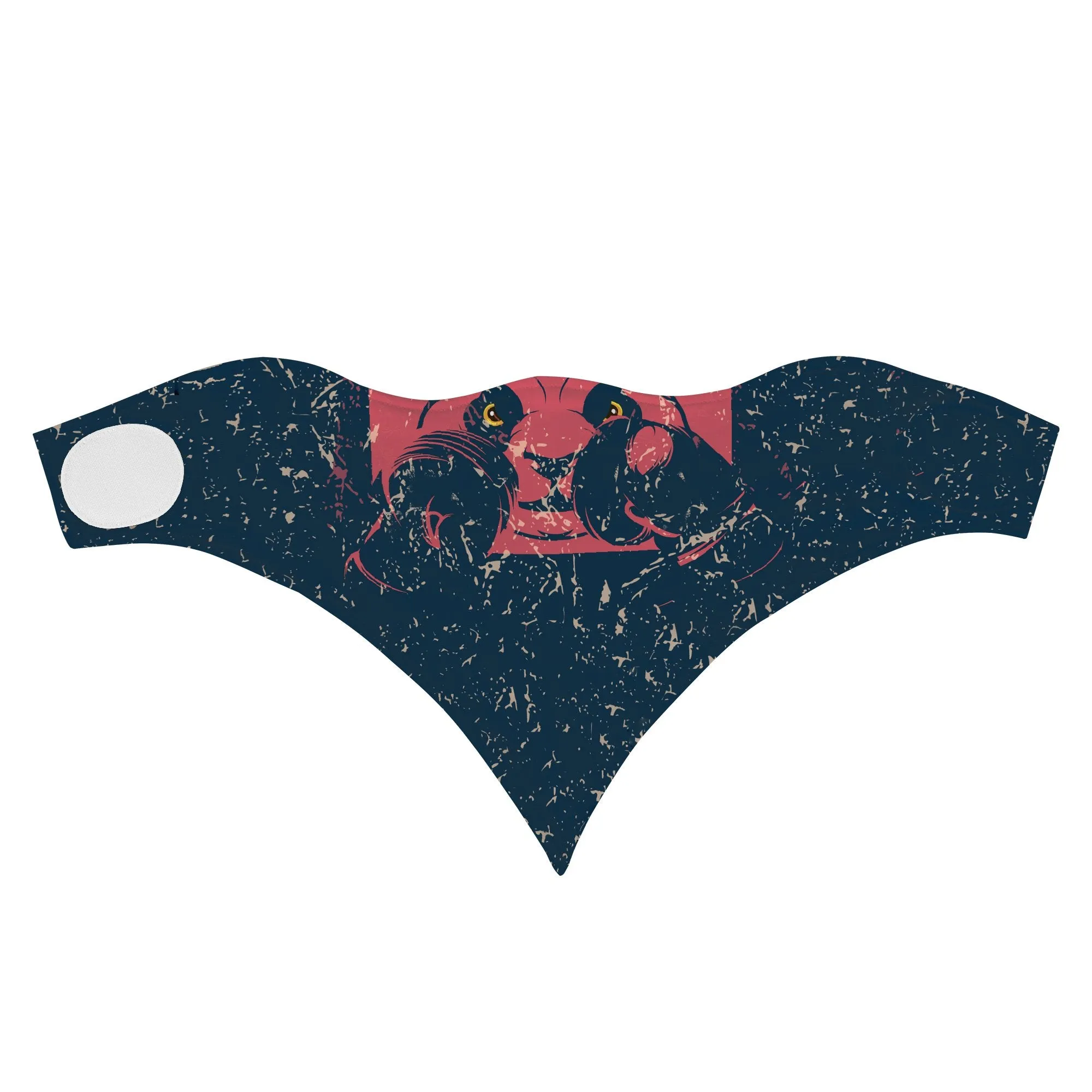 Children's Red Panda Boxing Face Mask Scarf Cover | 2x - 50x Disposable Five Layer Filter Pads Available