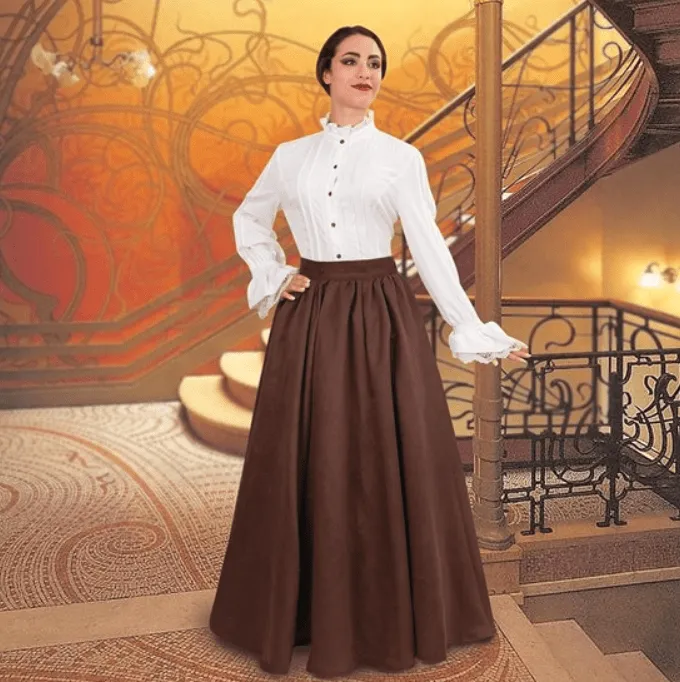 Chocolate Brown Skirt