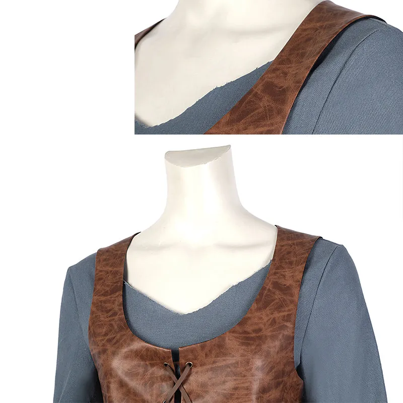 Ciri Cosplay The Witcher Season 2 Costume Cirilla Fiona Elen Riannon Outfit With Shoes