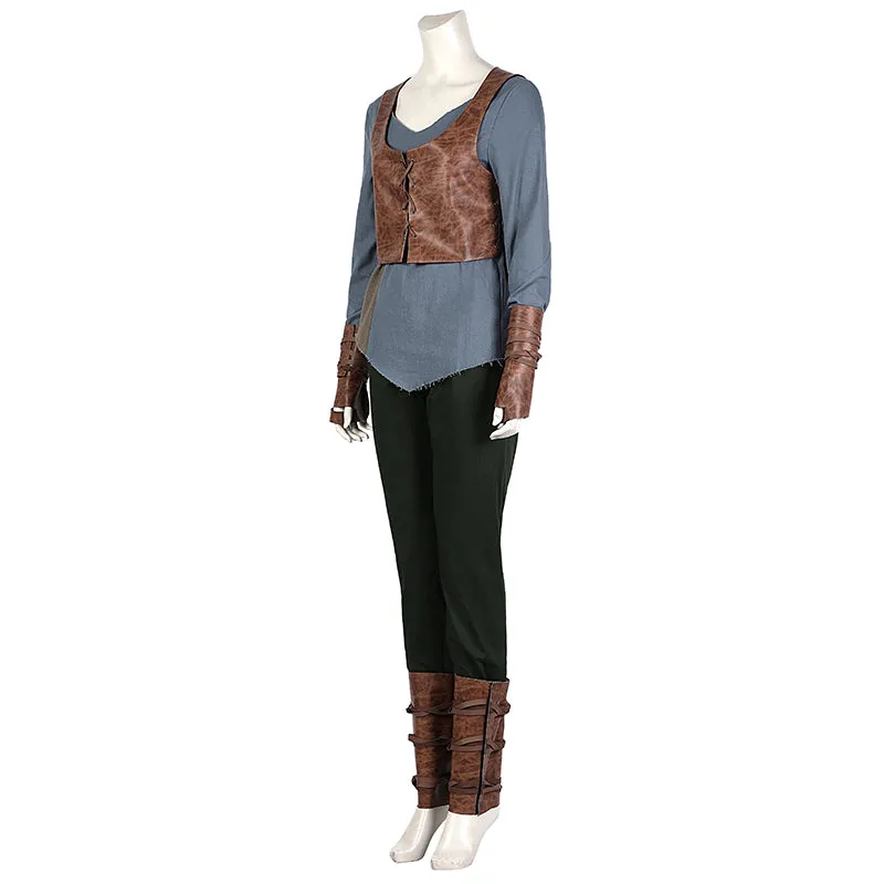 Ciri Cosplay The Witcher Season 2 Costume Cirilla Fiona Elen Riannon Outfit With Shoes