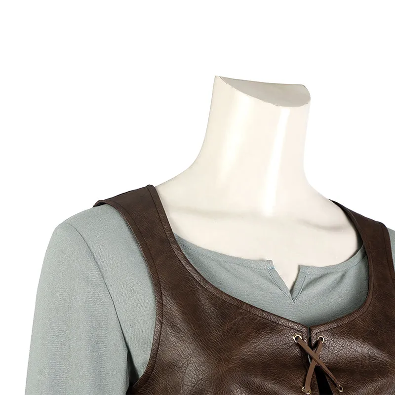 Ciri Costume The Witcher Season 3 Costume Cirilla Witcher Battle Suit Outfit