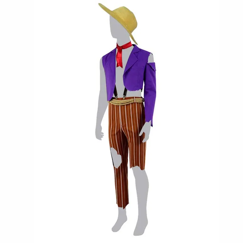 Coco 2017 Movie Hector Light Purple Halloween Cosplay Costume For Sale