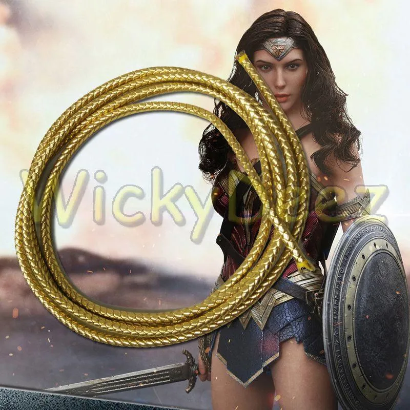 Custom Size Wonder Woman Justice League Complete Cosplay Costume   Boots & Lasso