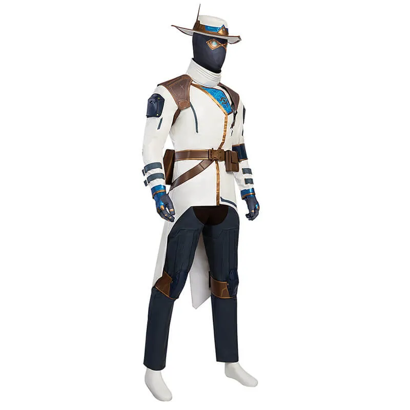 Cypher Costume Valorant 2023 New Cypher Halloween Cosplay Suit Top Level