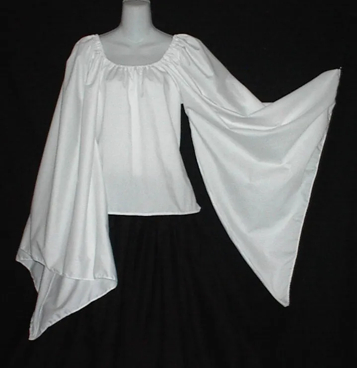 Dagget Sleeve Fantasy Chemise Top