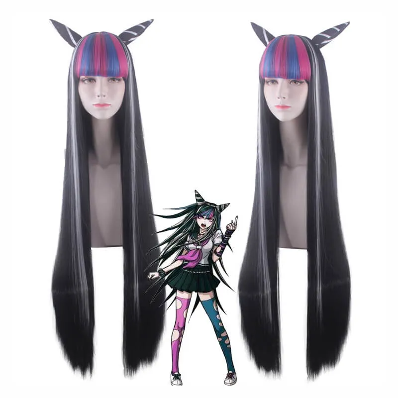 Danganronpa 2 Goodbye Despair Ibuki Mioda School Uniform Cosplay Costume Cosplay Wig