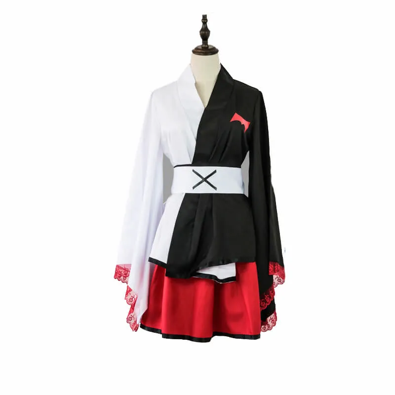 Danganronpa Monokuma Men Women Kimono Cosplay Costume