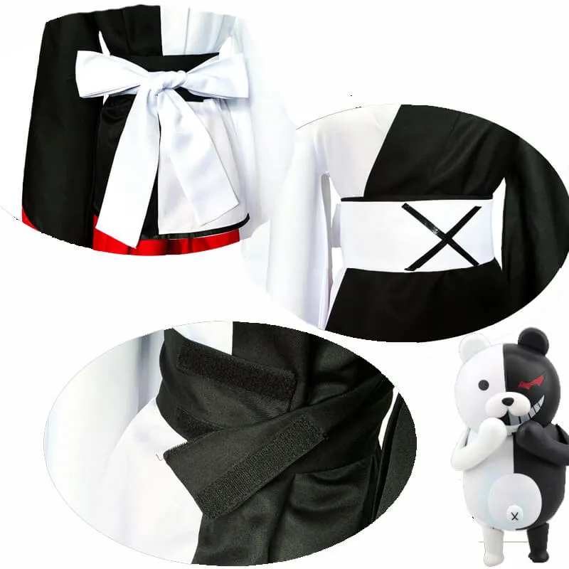 Danganronpa Monokuma Men Women Kimono Cosplay Costume