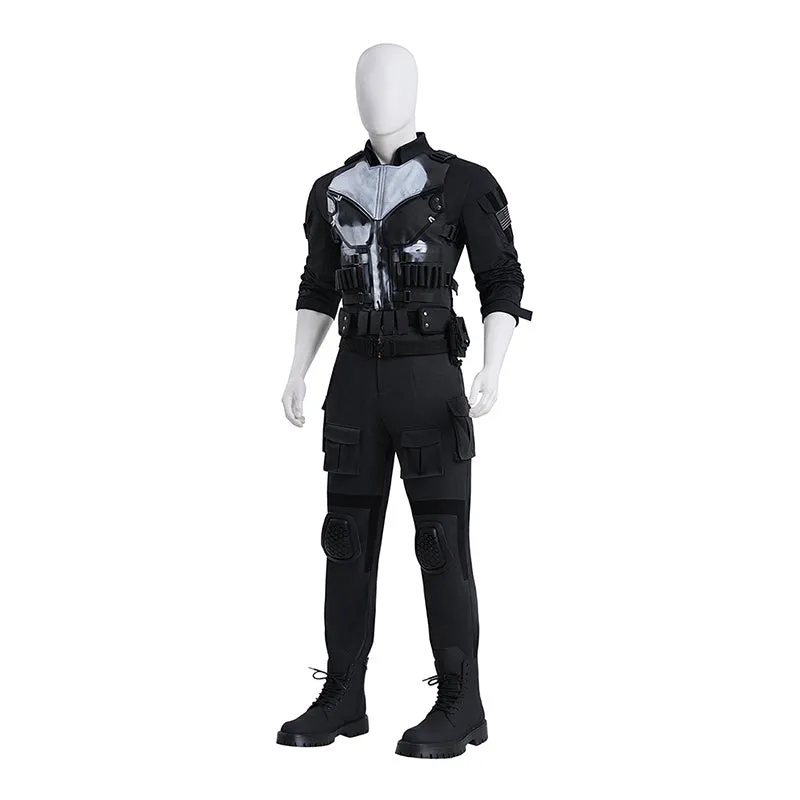 Daredevil Born Again Cosplay Marvel's The Punisher Costume Halloween Outfit ACcosplay