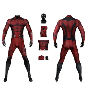 Daredevil: Born Again Season 1 Matt Murdock Cosplay Costume Red Jumpsuit ACcosplay