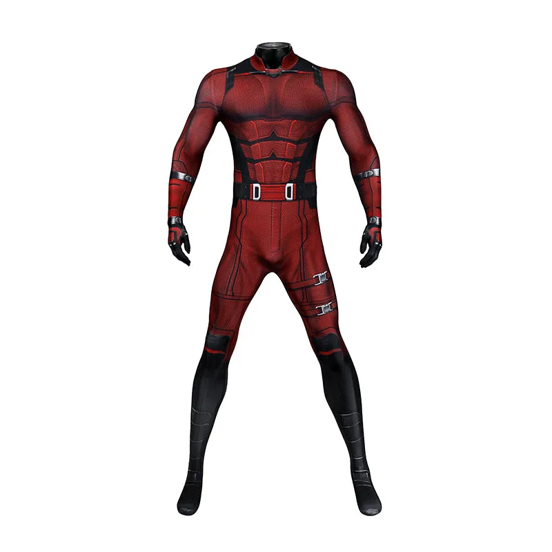 Daredevil: Born Again Season 1 Matt Murdock Cosplay Costume Red Jumpsuit ACcosplay