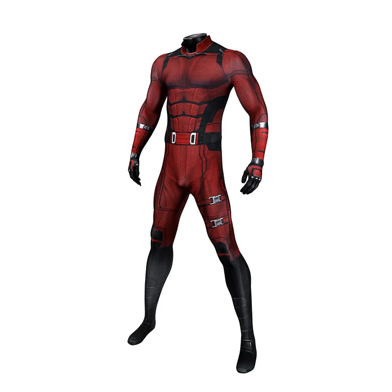 Daredevil: Born Again Season 1 Matt Murdock Cosplay Costume Red Jumpsuit ACcosplay