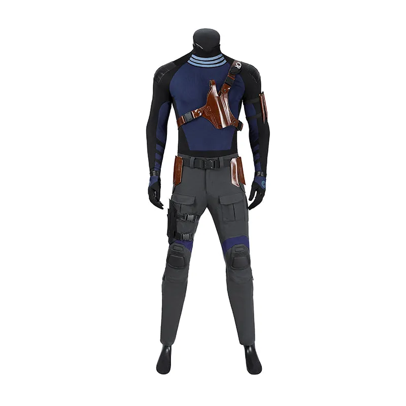 Daredevil Born Again2 Bullseye Cosplay Costume Halloween Outfit ACcosplay