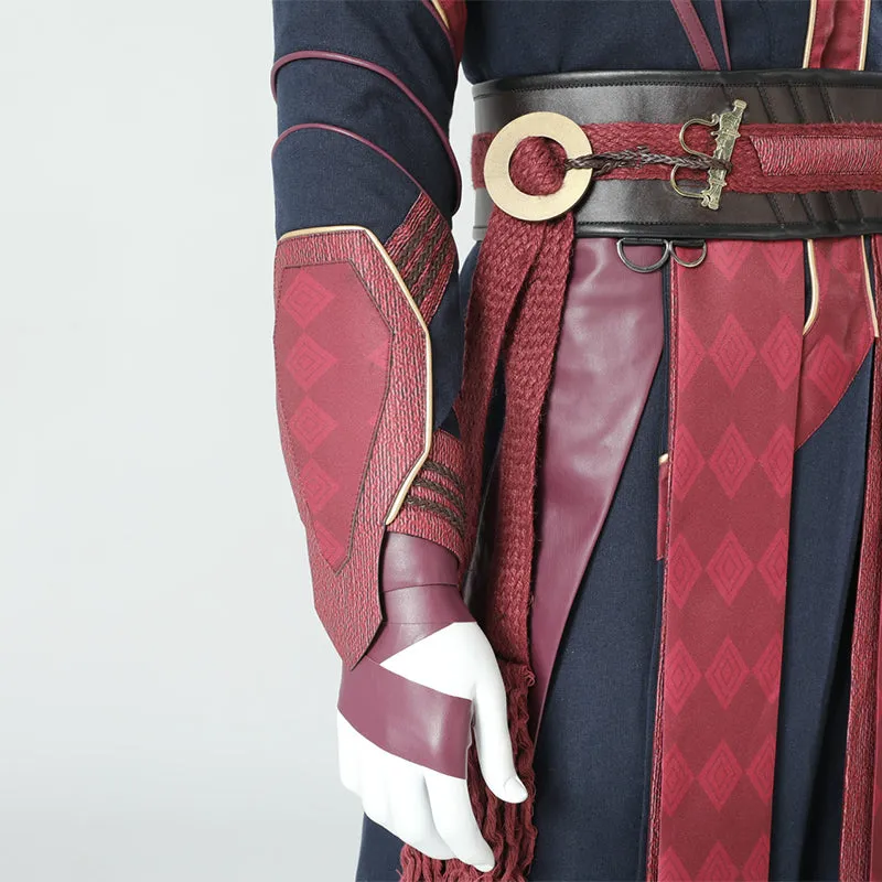 Defender Strange Costume Doctor Strange in the Multiverse of Madness Cosplay With Dr Strange Shoes