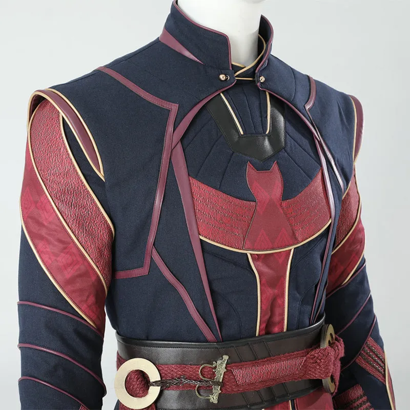 Defender Strange Costume Doctor Strange in the Multiverse of Madness Cosplay With Dr Strange Shoes