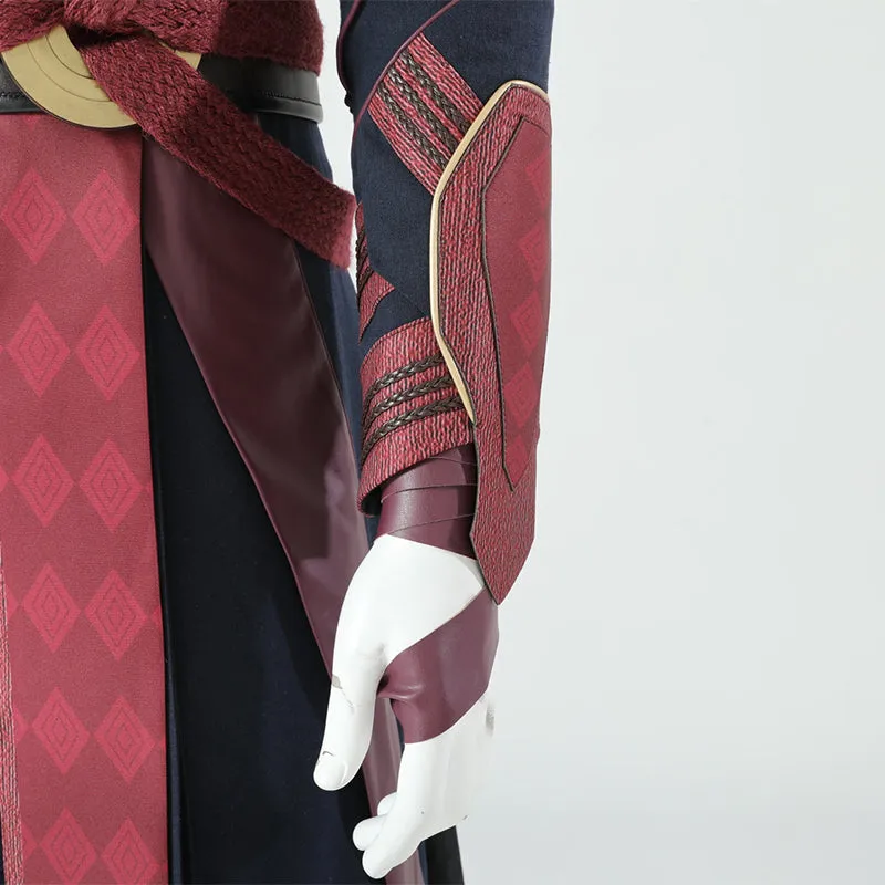 Defender Strange Costume Doctor Strange in the Multiverse of Madness Cosplay With Dr Strange Shoes