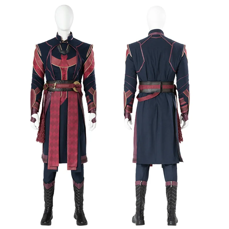 Defender Strange Costume Doctor Strange in the Multiverse of Madness Cosplay With Dr Strange Shoes