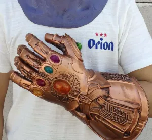 Deluxe Thanos Mask / Infinity Gauntlet Avengers Infinity War EndGame Cosplay Mask and Glove