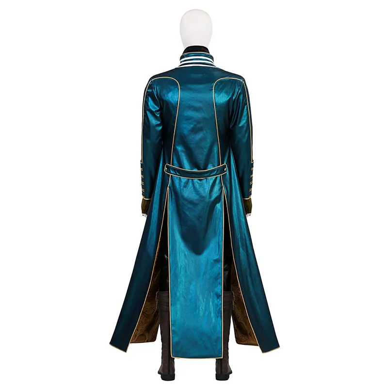 Devil May Cry 3: Dante's Awakening Vergil Cosplay Costume Halloween Outfit Becostume