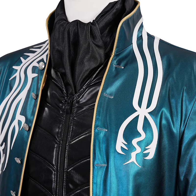 Devil May Cry 3: Dante's Awakening Vergil Cosplay Costume Halloween Outfit Becostume