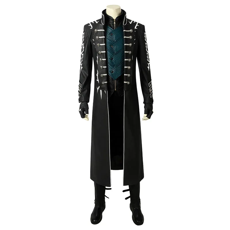 Devil May Cry 5 DMC5 Vergil Cosplay Costume Halloween Outfit ACcosplay