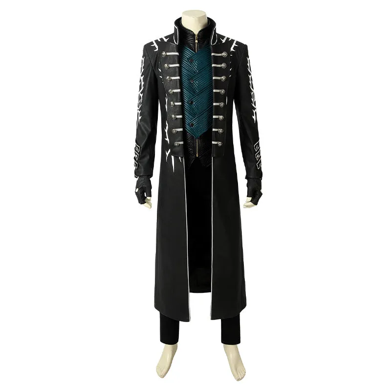 Devil May Cry 5 DMC5 Vergil Cosplay Costume Halloween Outfit ACcosplay