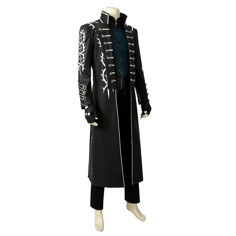 Devil May Cry 5 DMC5 Vergil Cosplay Costume Halloween Outfit ACcosplay