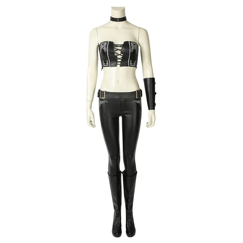 Devil May Cry 5 Trish Cosplay Costume Halloween Outfit Accosplay