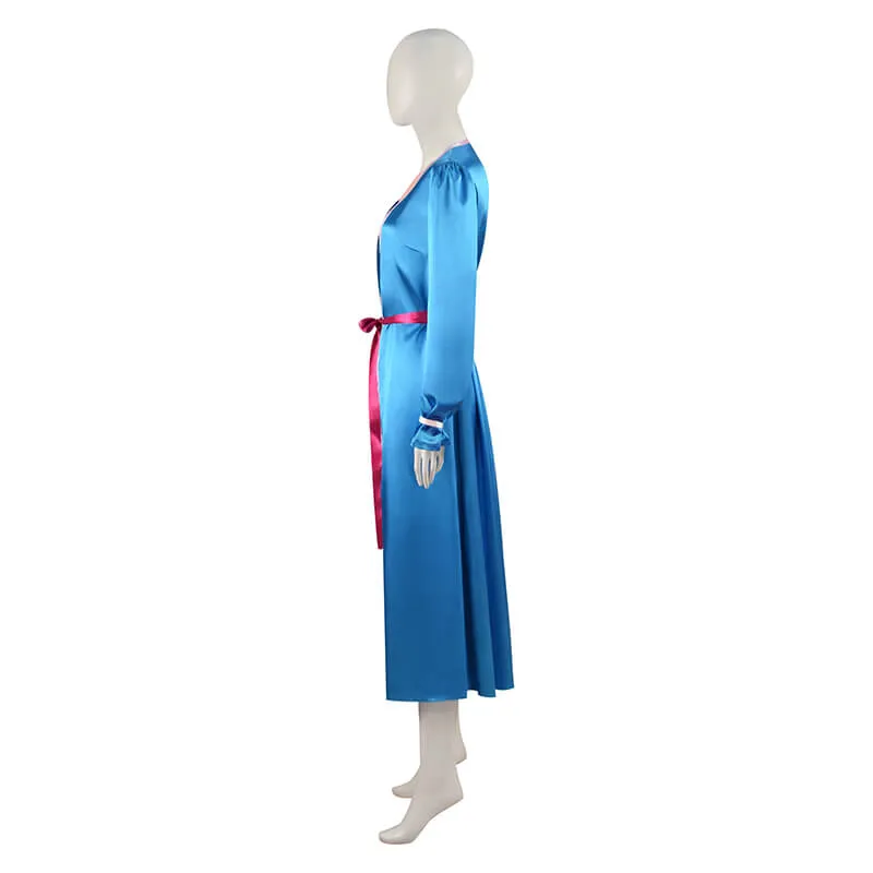 Disenchanted Giselle Cosplay Dress Giselle Enchanted Blue Dress Costume Outfit