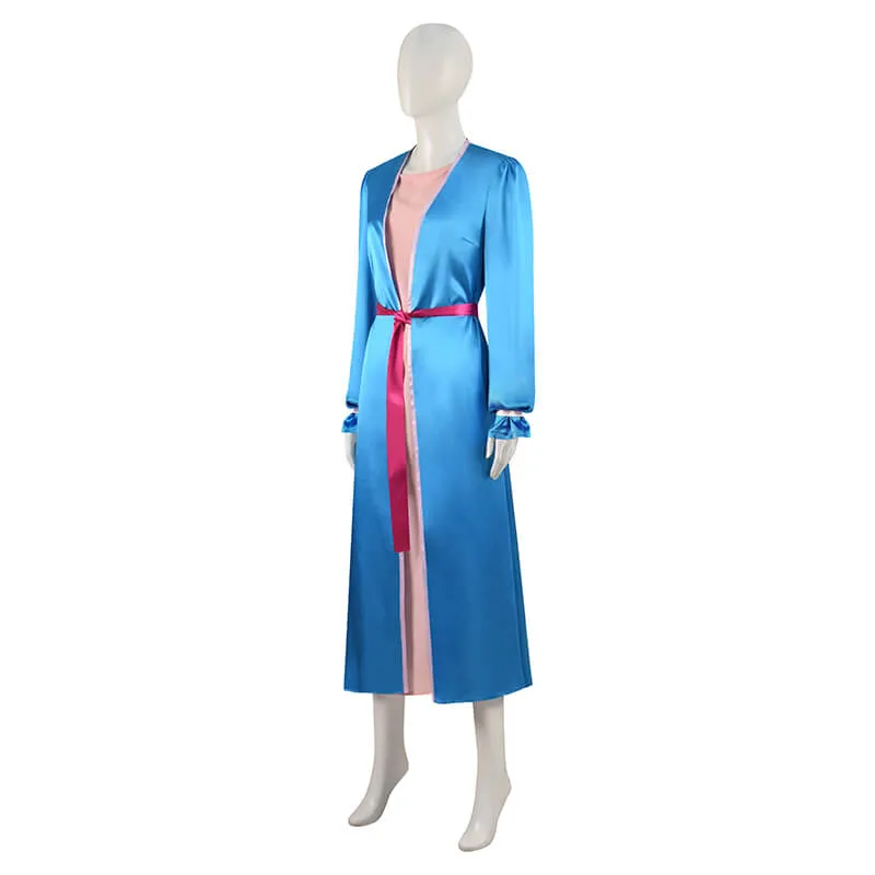Disenchanted Giselle Cosplay Dress Giselle Enchanted Blue Dress Costume Outfit