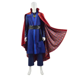 Doctor Strange Cosplay Costume Dr. Strange Outfits Avenger Stephen Full Set Halloween 2022