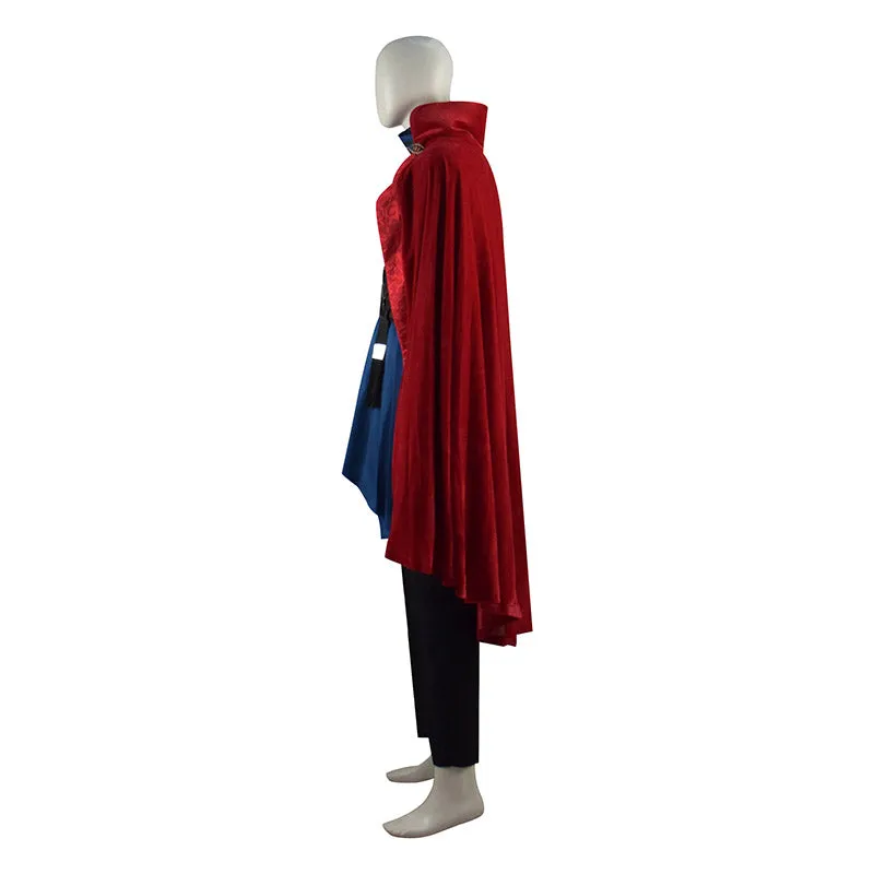 Doctor Strange Cosplay Costume Dr Strange Stephen Strange Outfit Robe Necklace 2022 Halloween