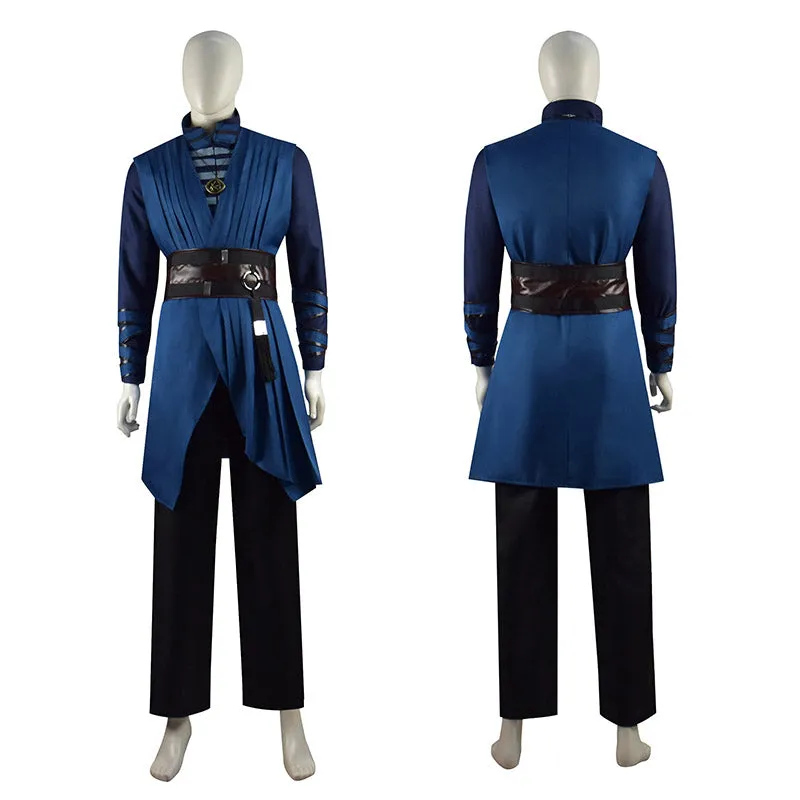 Doctor Strange Cosplay Costume Dr Strange Stephen Strange Outfit Robe Necklace 2022 Halloween