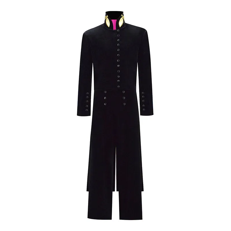 Doctor Who Cosplay The Master Dr. Who Costume Anthony Ainley Suit Halloween Outfit