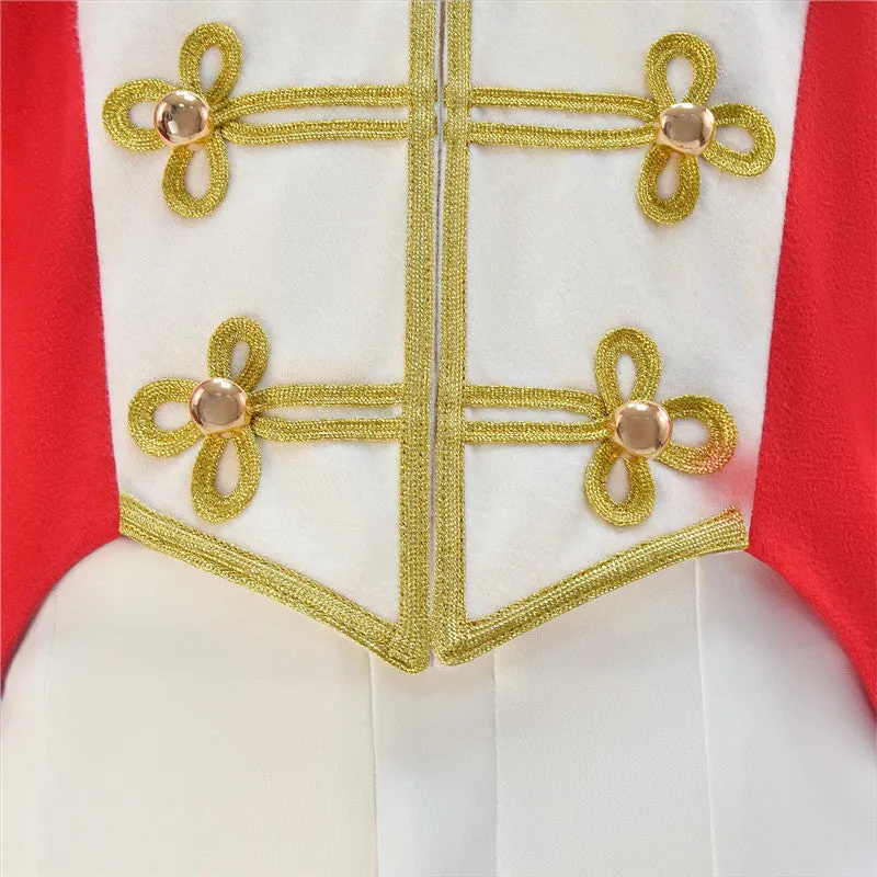 Doctor Who Red and White Toymaker Costume New Doctor Cosplay Suit ACcosplay