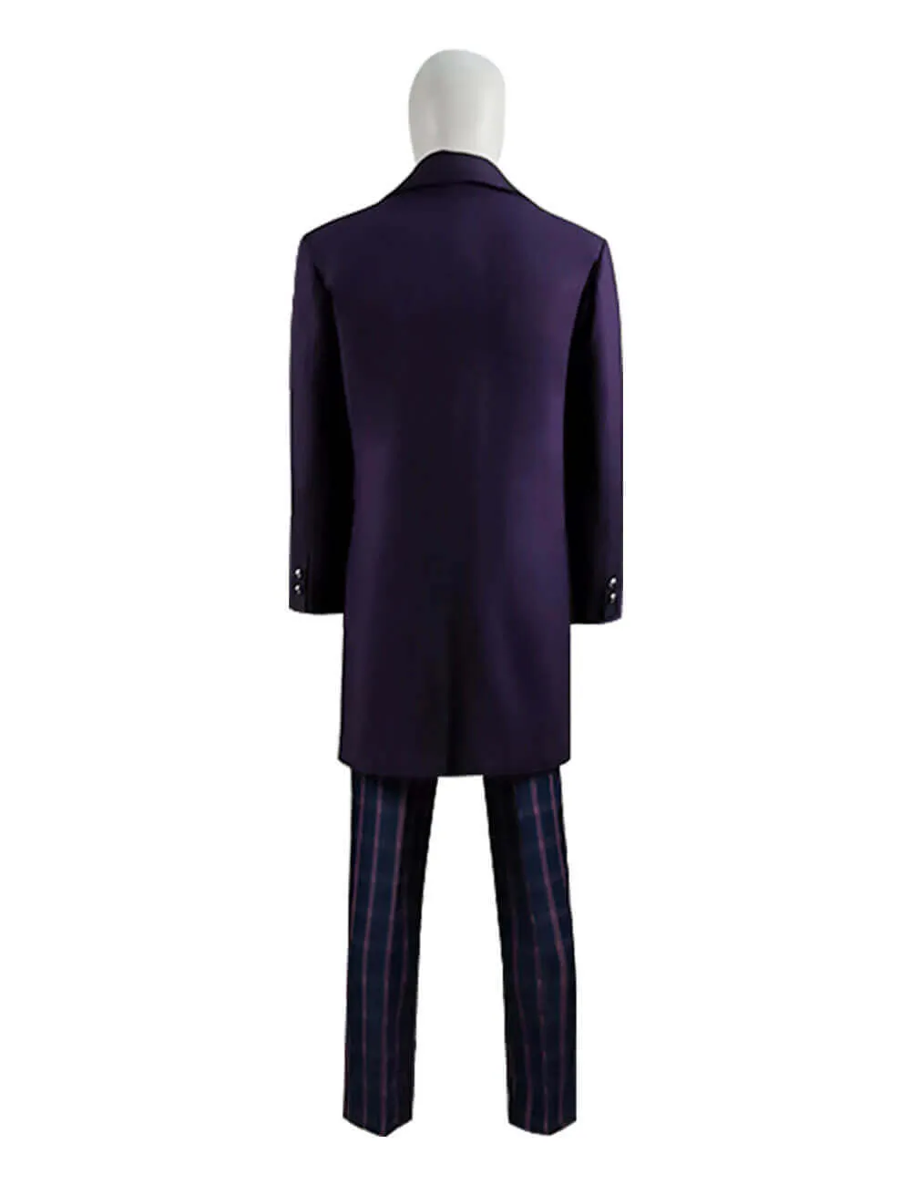 Doctor Who Series 12 The Master Coat Sacha Dhawan Purple Outfit Suit