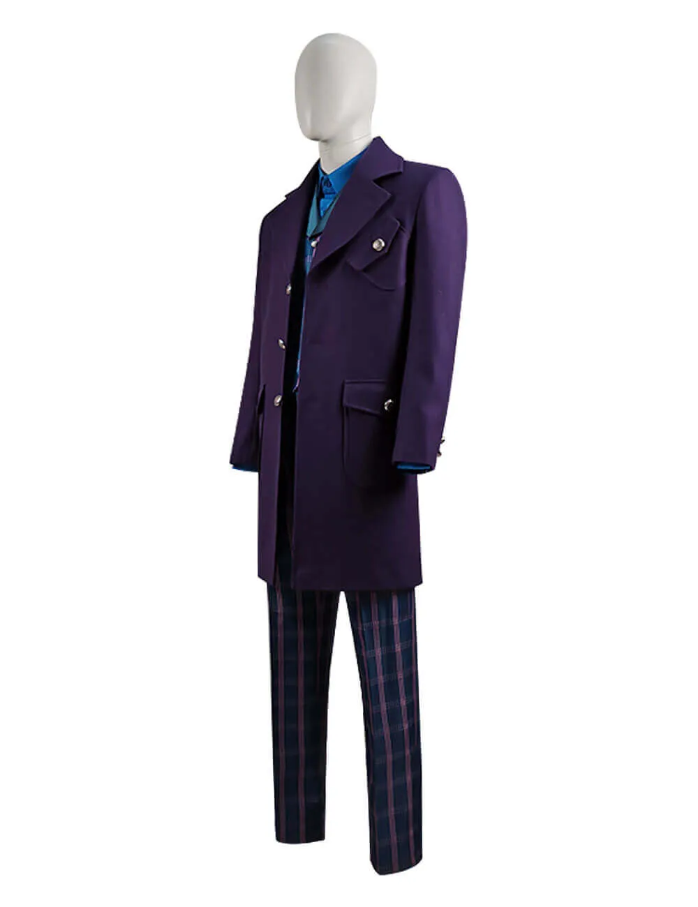 Doctor Who Series 12 The Master Coat Sacha Dhawan Purple Outfit Suit