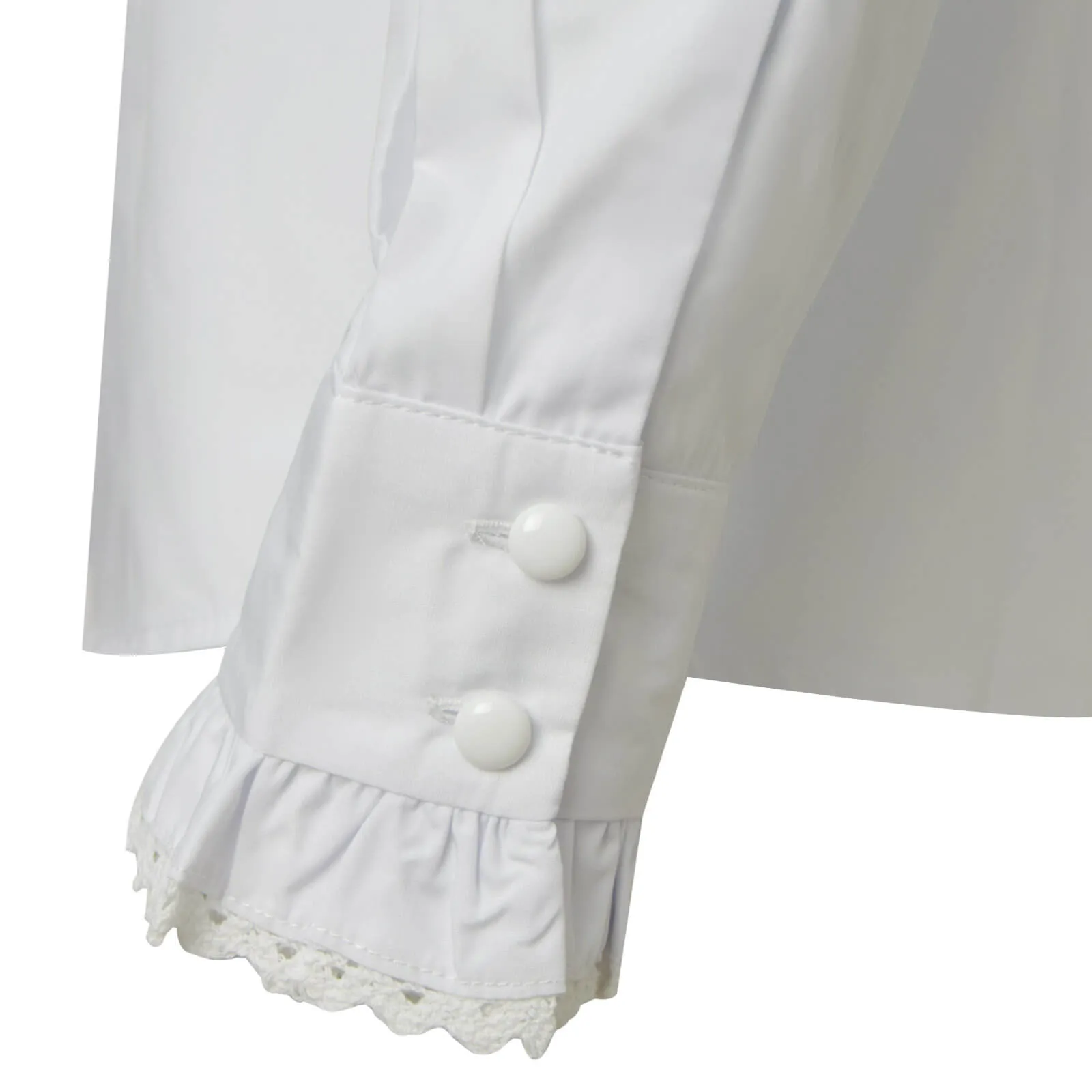 Doctor Who Shirt Third 3rd Doctor Frilled Shirt Cosplay Costume ACcosplay