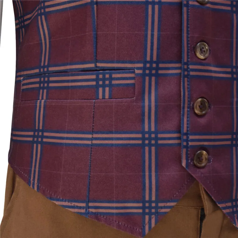 Doctor Who Toymaker Costume 60th Anniversary Toymaker Waistcoat Cosplay Suit ACcosplay