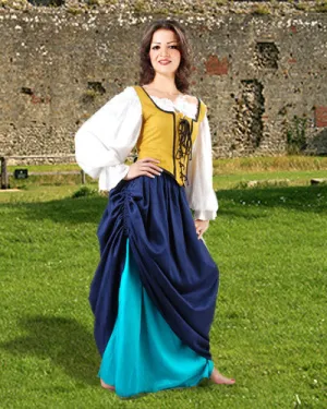 Double Layer Medieval Skirt