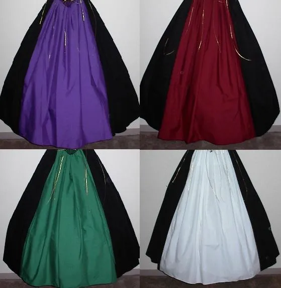 Drawstring Panel Skirt