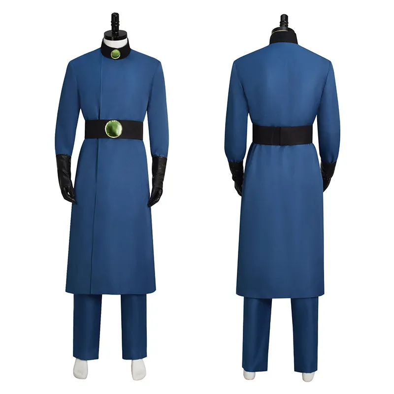 Dr.Drakken Cosplay Costume Kim Possible Shego Boss Uniform Halloween Carnival Suit